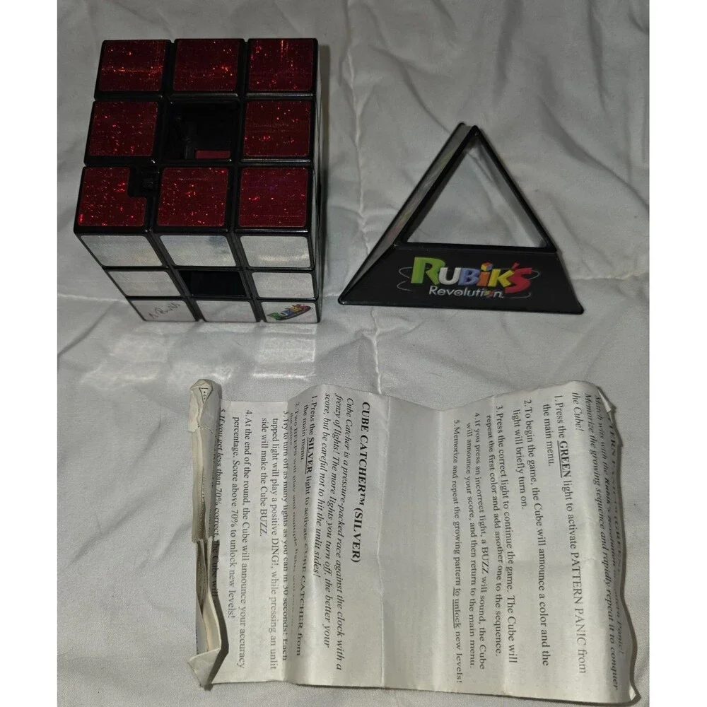 Rubiks revolution rubiks cube board game and instructions!